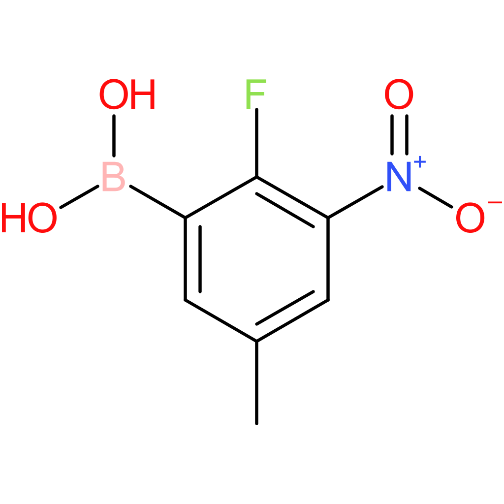 (2-fluoro-5-methyl-3-nitrophenyl)boronic acid
