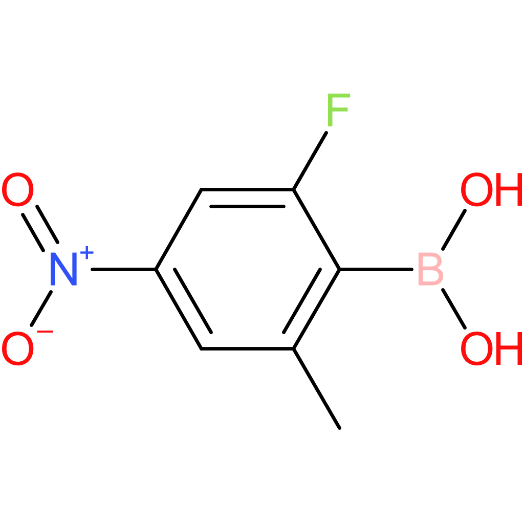 (2-fluoro-6-methyl-4-nitrophenyl)boronic acid