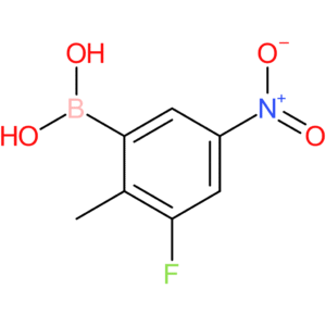 (3-fluoro-2-methyl-5-nitrophenyl)boronic acid