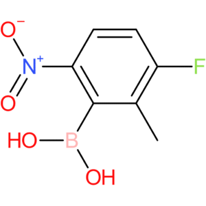(3-fluoro-2-methyl-6-nitrophenyl)boronic acid