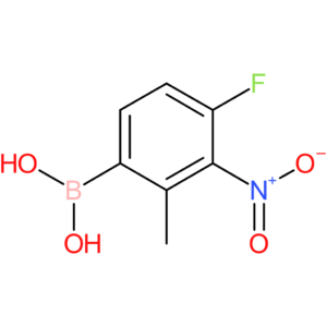 (4-fluoro-2-methyl-3-nitrophenyl)boronic acid