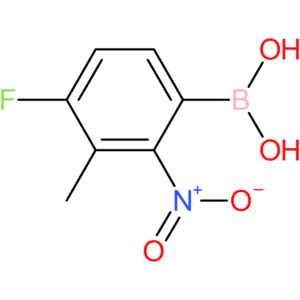 (4-fluoro-3-methyl-2-nitrophenyl)boronic acid