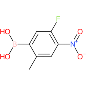 (5-fluoro-2-methyl-4-nitrophenyl)boronic acid