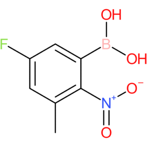 (5-fluoro-3-methyl-2-nitrophenyl)boronic acid