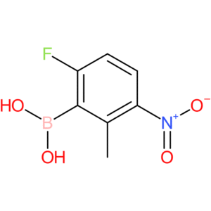 (6-fluoro-2-methyl-3-nitrophenyl)boronic acid