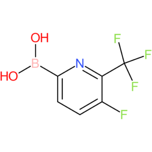 [5-fluoro-6-(trifluoromethyl)pyridin-2-yl]boronic acid