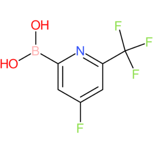 [4-fluoro-6-(trifluoromethyl)pyridin-2-yl]boronic acid
