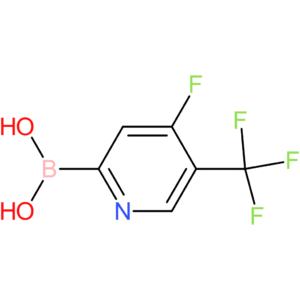 [4-fluoro-5-(trifluoromethyl)pyridin-2-yl]boronic acid