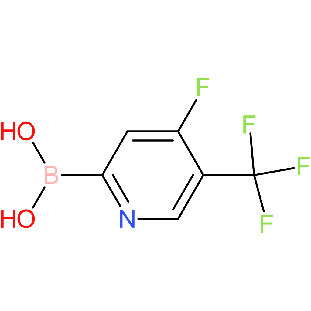 [4-fluoro-5-(trifluoromethyl)pyridin-2-yl]boronic acid