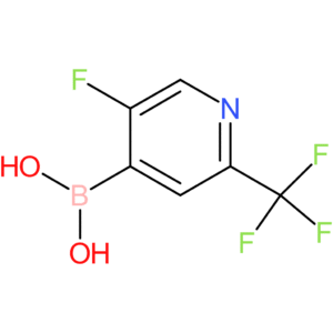 [5-fluoro-2-(trifluoromethyl)pyridin-4-yl]boronic acid
