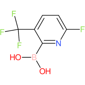 [6-fluoro-3-(trifluoromethyl)pyridin-2-yl]boronic acid