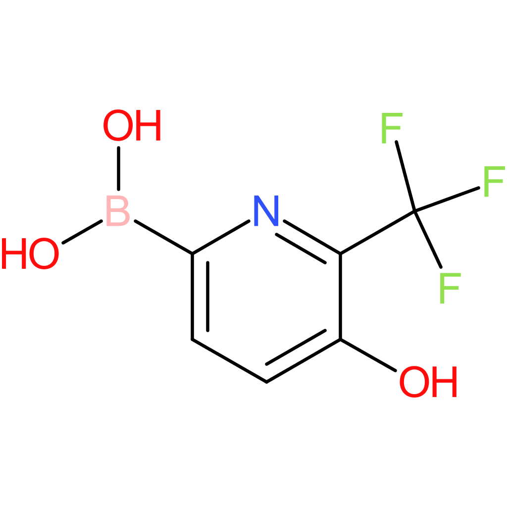 [5-hydroxy-6-(trifluoromethyl)pyridin-2-yl]boronic acid