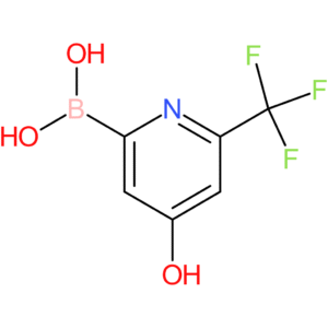 [4-hydroxy-6-(trifluoromethyl)pyridin-2-yl]boronic acid