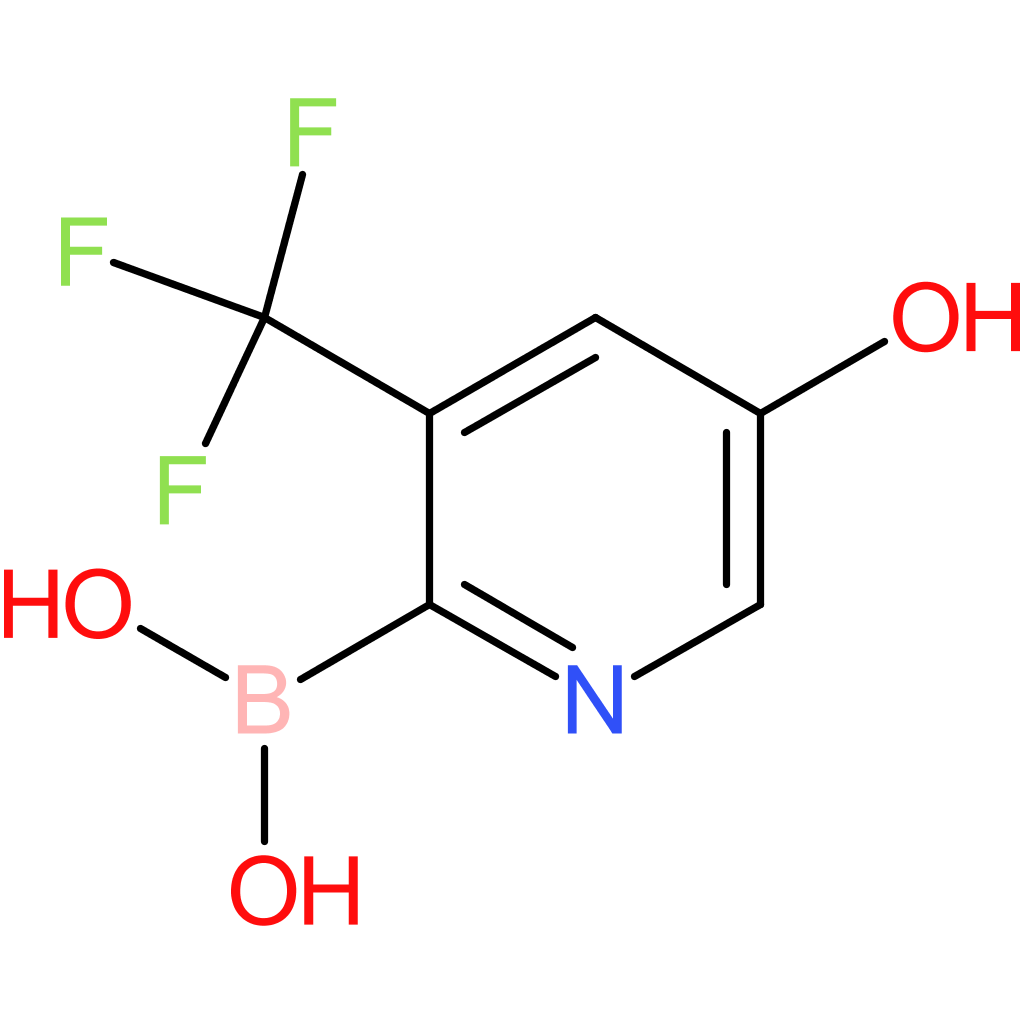 [5-hydroxy-3-(trifluoromethyl)pyridin-2-yl]boronic acid
