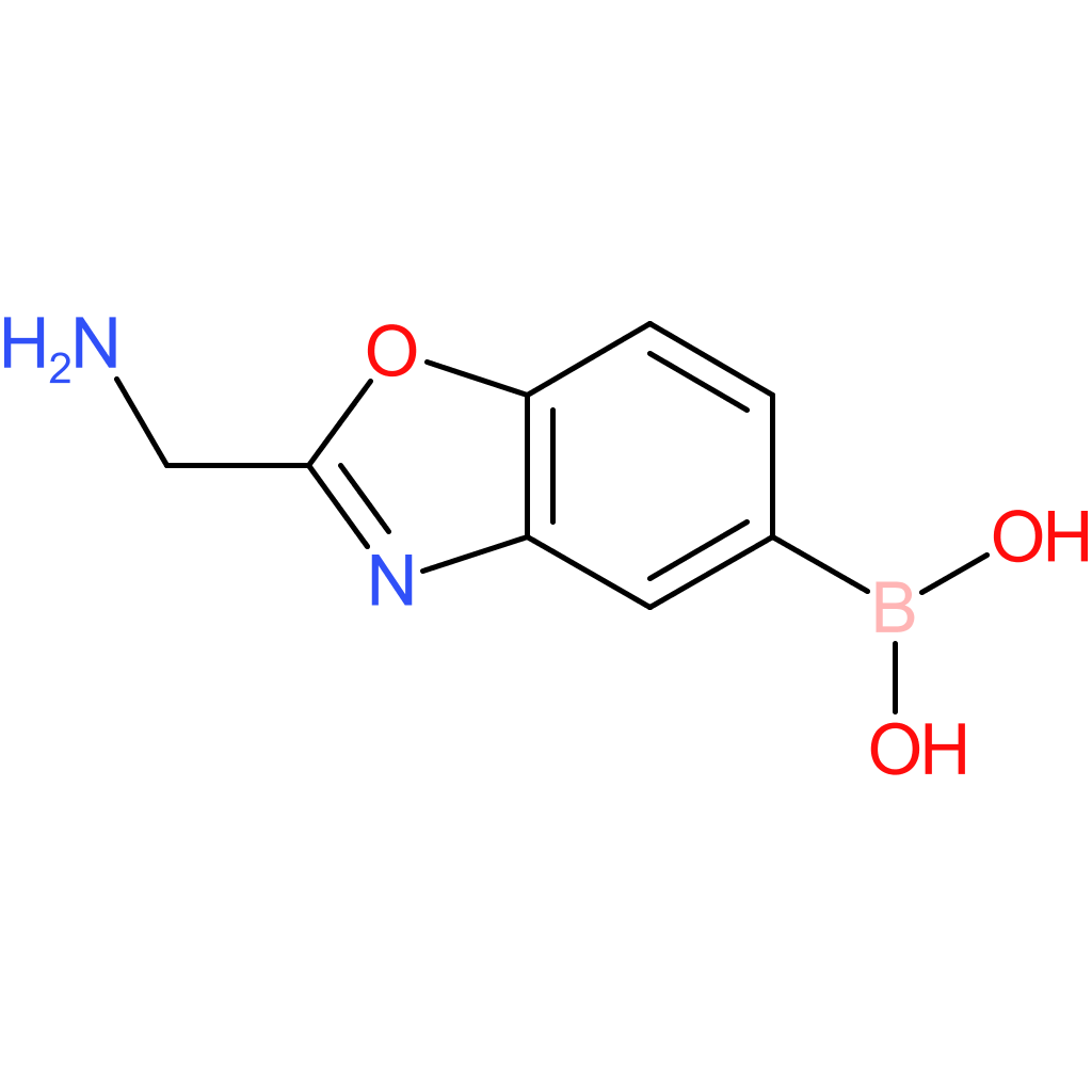 [2-(aminomethyl)-1,3-benzoxazol-5-yl]boronic acid