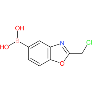 [2-(chloromethyl)-1,3-benzoxazol-5-yl]boronic acid