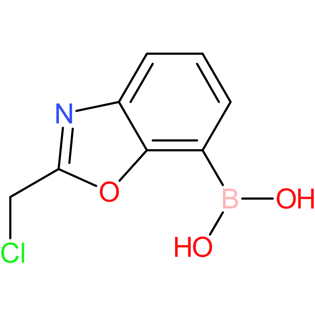 [2-(chloromethyl)-1,3-benzoxazol-7-yl]boronic acid