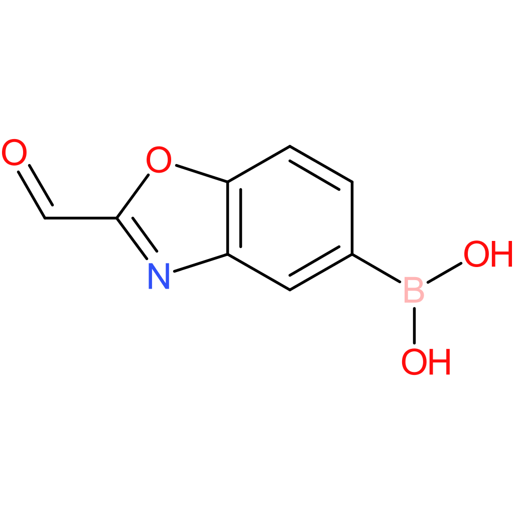 (2-formyl-1,3-benzoxazol-5-yl)boronic acid