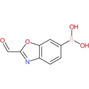 (2-formyl-1,3-benzoxazol-6-yl)boronic acid