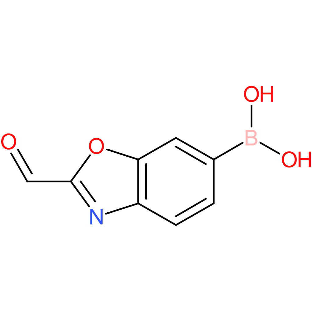 (2-formyl-1,3-benzoxazol-6-yl)boronic acid