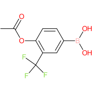 (4-acetoxy-3-(trifluoromethyl)phenyl)boronic acid