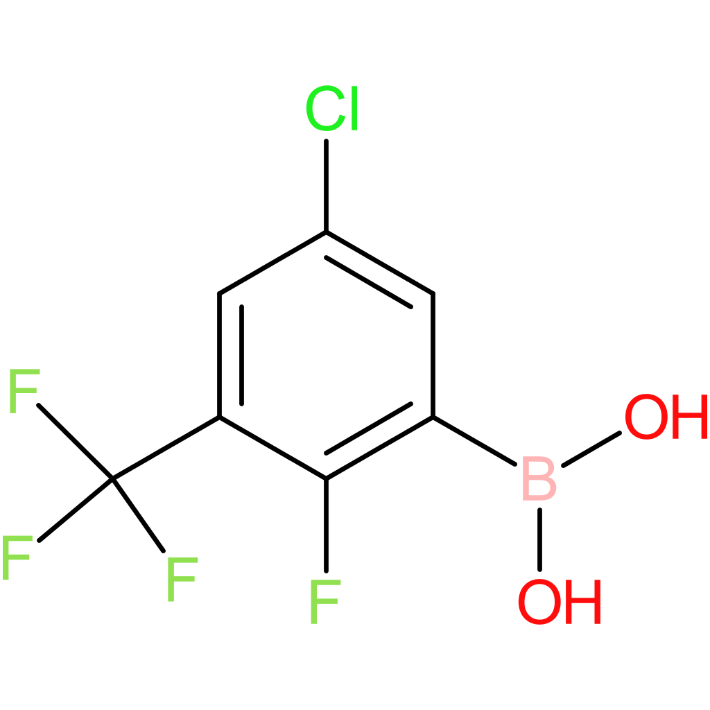 5-chloro-2-fluoro-3-(trifluoromethyl)phenylboronic acid