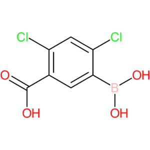 5-carboxy-2,4-dichlorophenylboronic acid