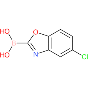 (5-chloro-1,3-benzoxazol-2-yl)boronic acid