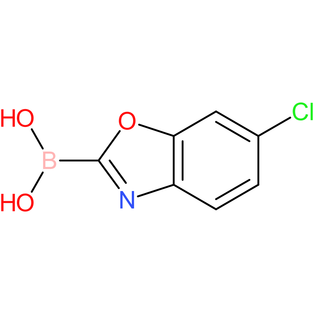 (6-chloro-1,3-benzoxazol-2-yl)boronic acid