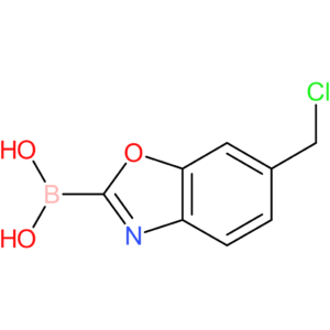 [6-(chloromethyl)-1,3-benzoxazol-2-yl]boronic acid