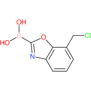 [7-(chloromethyl)-1,3-benzoxazol-2-yl]boronic acid