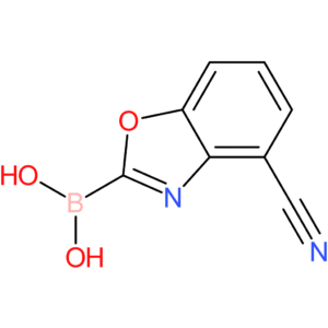 (4-cyano-1,3-benzoxazol-2-yl)boronic acid