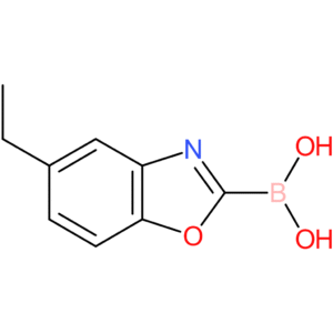 (5-ethyl-1,3-benzoxazol-2-yl)boronic acid