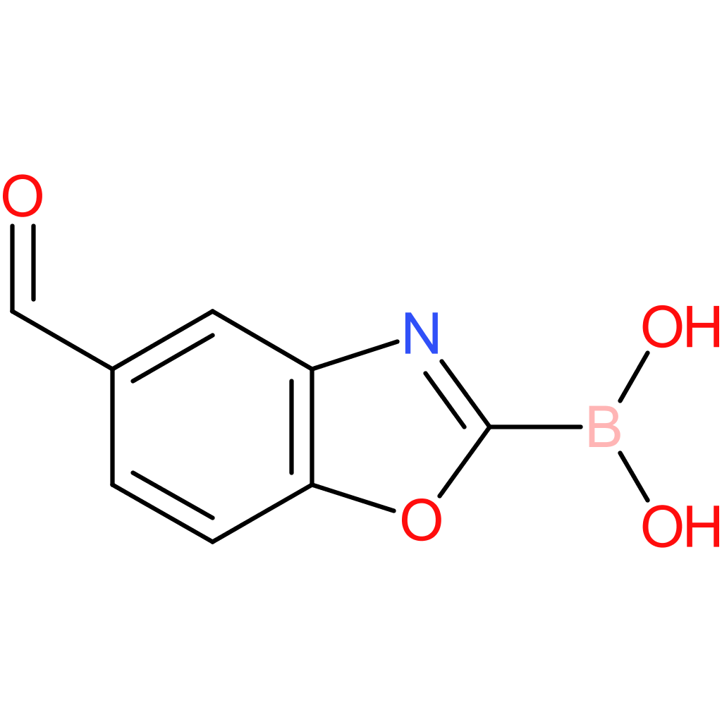 (5-formyl-1,3-benzoxazol-2-yl)boronic acid