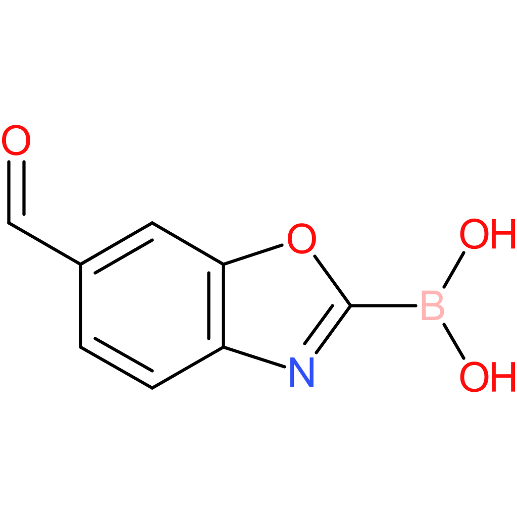 (6-formyl-1,3-benzoxazol-2-yl)boronic acid