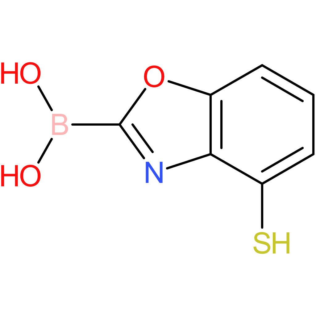 (4-sulfanyl-1,3-benzoxazol-2-yl)boronic acid