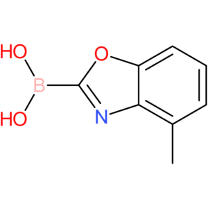 (4-methyl-1,3-benzoxazol-2-yl)boronic acid