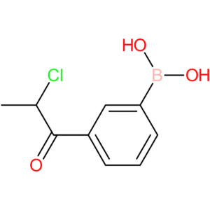 [3-(2-chloropropanoyl)phenyl]boronic acid