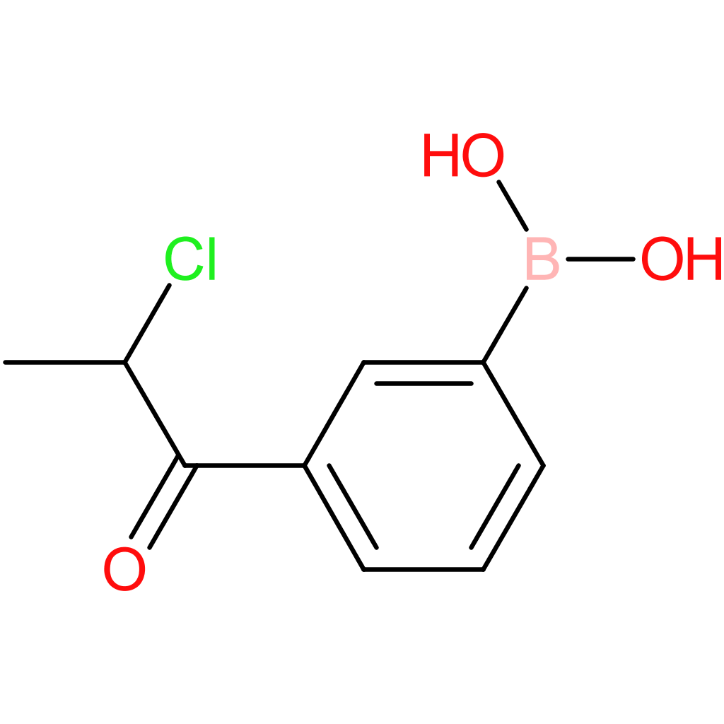 [3-(2-chloropropanoyl)phenyl]boronic acid