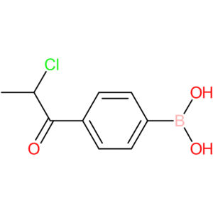 [4-(2-chloropropanoyl)phenyl]boronic acid