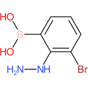 (3-bromo-2-hydrazinylphenyl)boronic acid