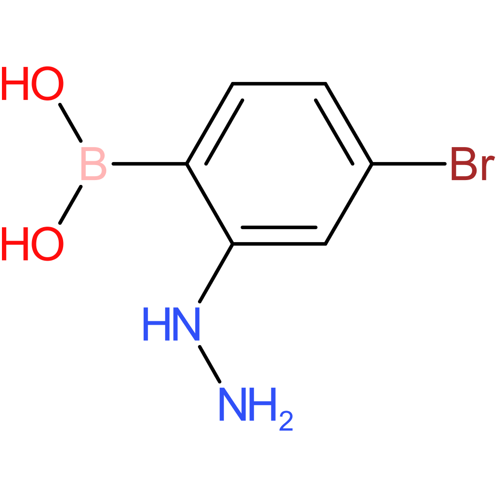 (4-bromo-2-hydrazinylphenyl)boronic acid