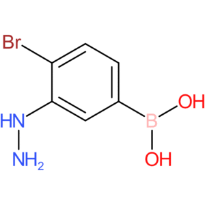 (4-bromo-3-hydrazinylphenyl)boronic acid