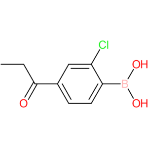 (2-chloro-4-propanoylphenyl)boronic acid