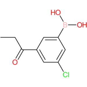 (3-chloro-5-propanoylphenyl)boronic acid