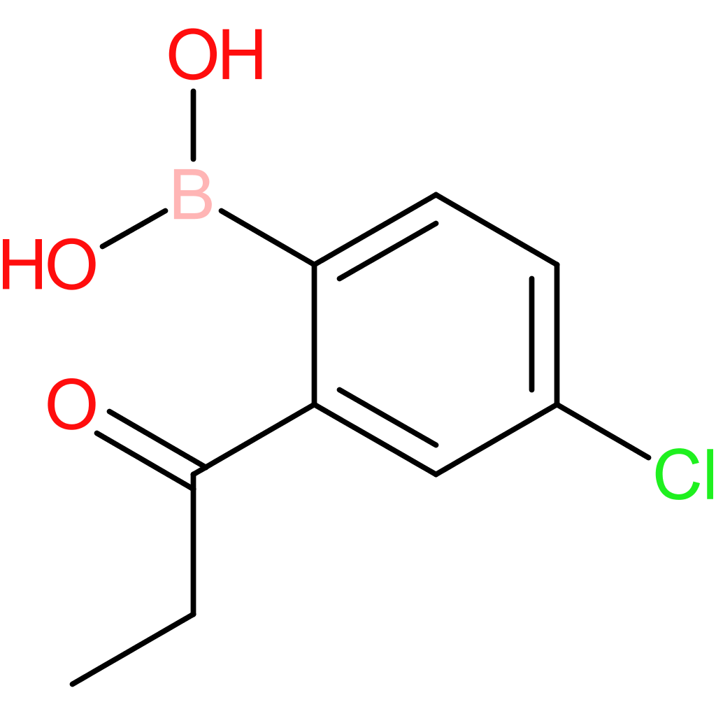 (4-chloro-2-propanoylphenyl)boronic acid