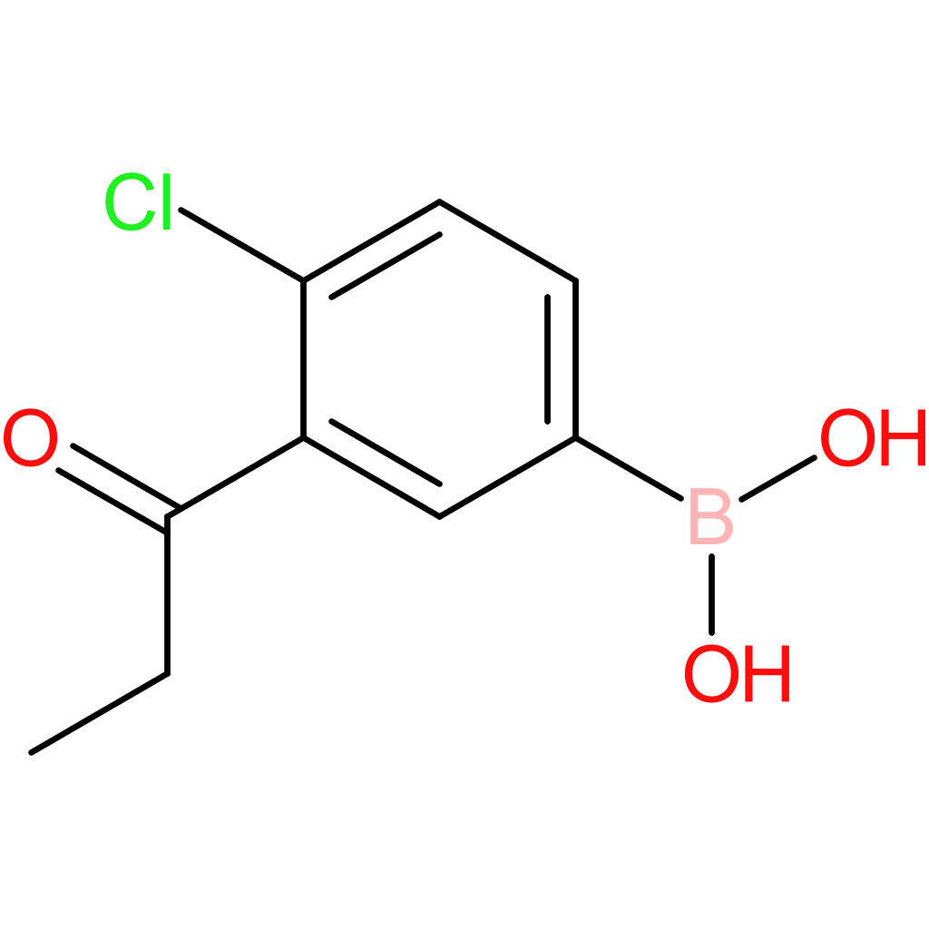 (4-chloro-3-propanoylphenyl)boronic acid