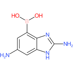 (2,6-diamino-1h-1,3-benzodiazol-4-yl)boronic acid