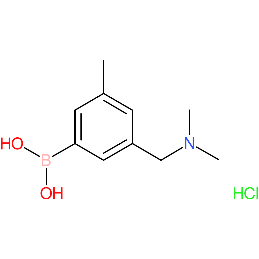 (3-[(dimethylamino)methyl]-5-methylphenyl)boronic acid hydrochloride