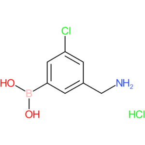 [3-(aminomethyl)-5-chlorophenyl]boronic acid hydrochloride